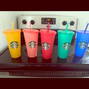 Starbucks color changing cups
